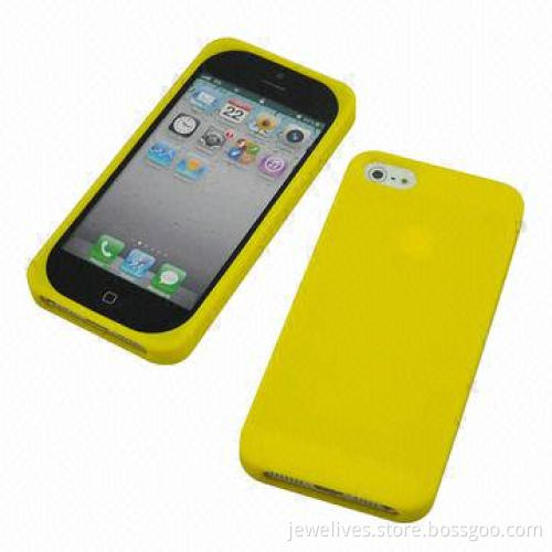 Durable silicone mobile phone cases for iPhone 5